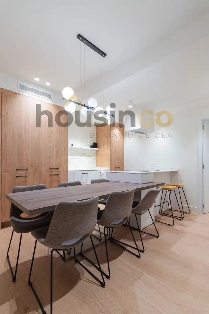 Esszimmer von Wohnung zum Verkauf in Madrid mit Klimaanlage, Heizung und Parkett
