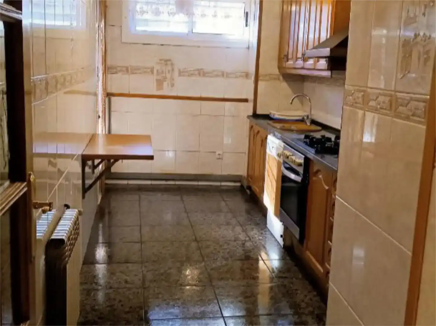 Kitchen of Flat for sale in Sabadell  with Terrace