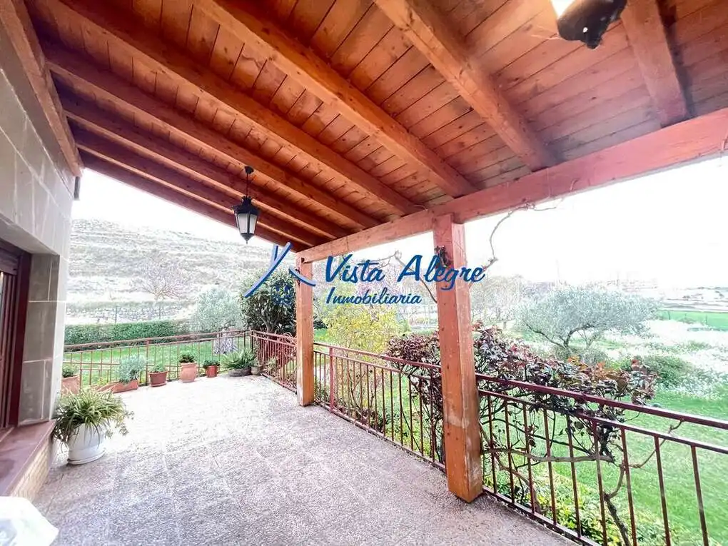 Terraza de Casa o chalet en venta en San Vicente de la Sonsierra con Calefacción, Jardín privado y Terraza