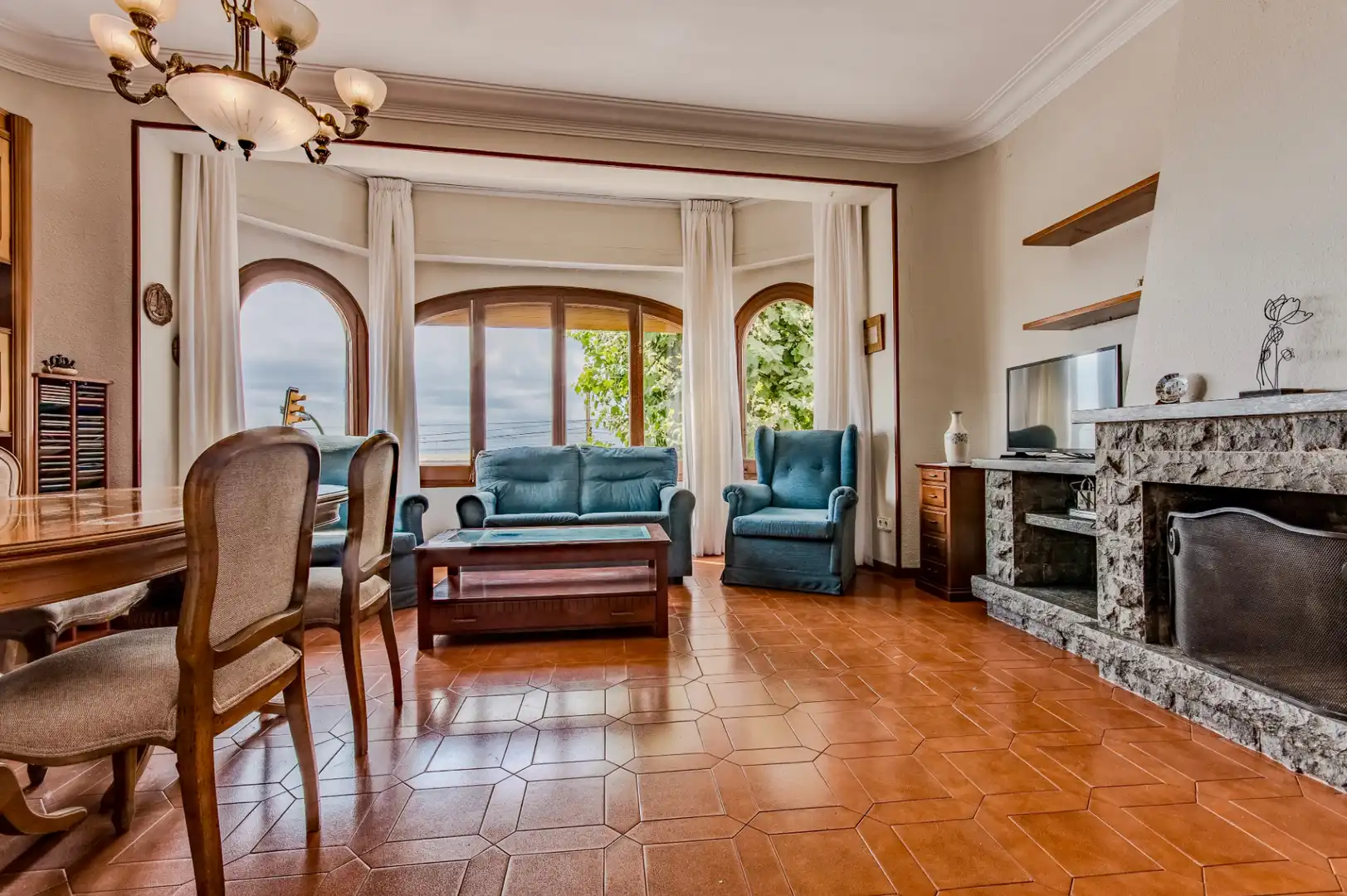 Sala d'estar de Casa o xalet en venda en Premià de Mar amb Aire condicionat, Calefacció i Terrassa