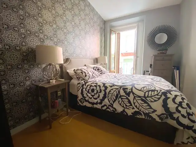 Schlafzimmer von Wohnung zum Verkauf in Madrid mit Klimaanlage, Heizung und Möbliert