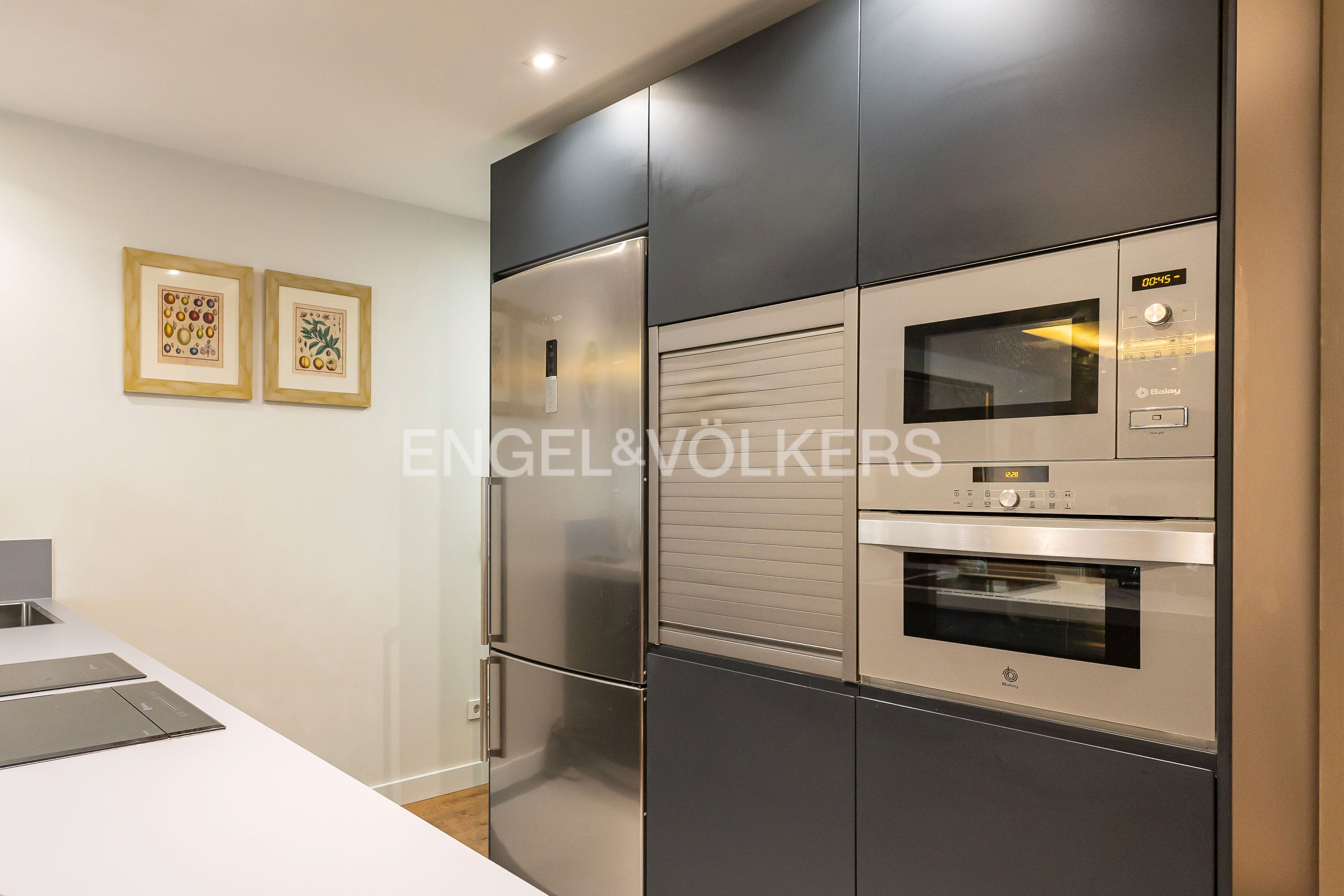 Kitchen of Apartment for sale in  Madrid Capital  with Heating