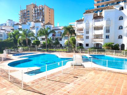 Swimming pool of Flat for sale in Benalmádena  with Heating, Terrace and Microwave