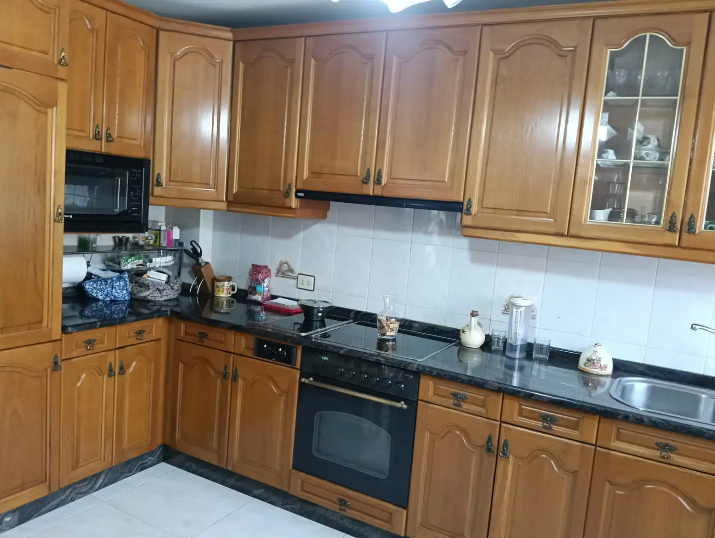 Cocina de Casa o chalet en venta en Oza dos Ríos con Calefacción, Jardín privado y Terraza