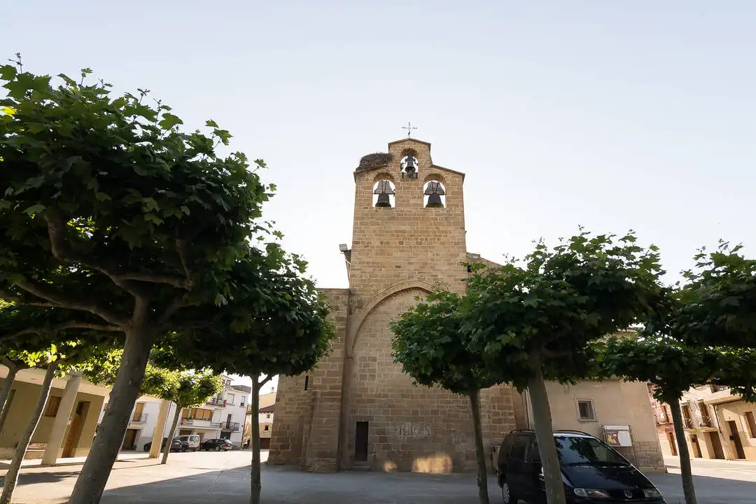 Vista exterior de Casa adosada en venta en Berbinzana con Trastero