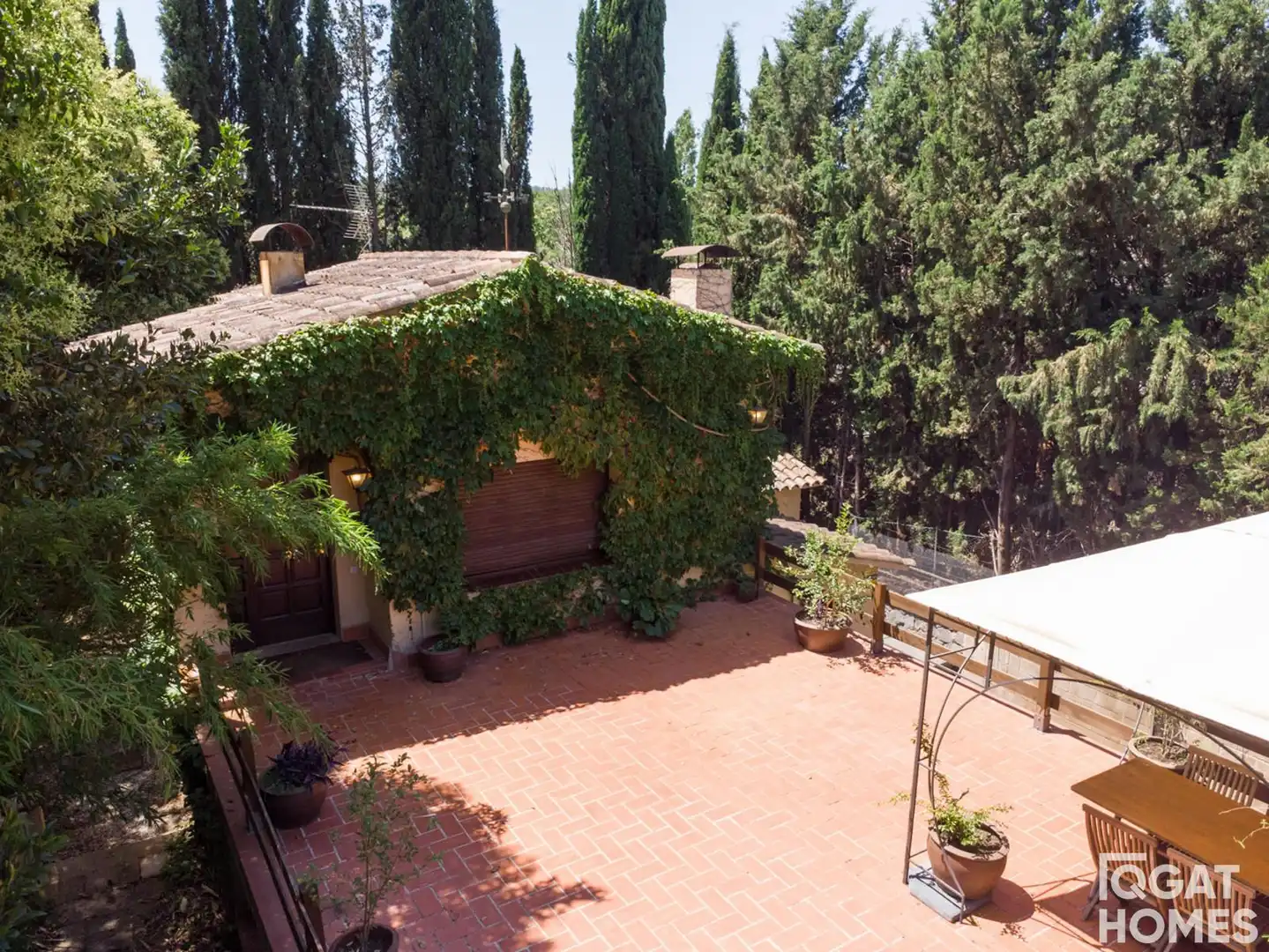 Terraza de Casa o chalet en venta en Sant Cugat del Vallès con Aire acondicionado, Calefacción y Terraza
