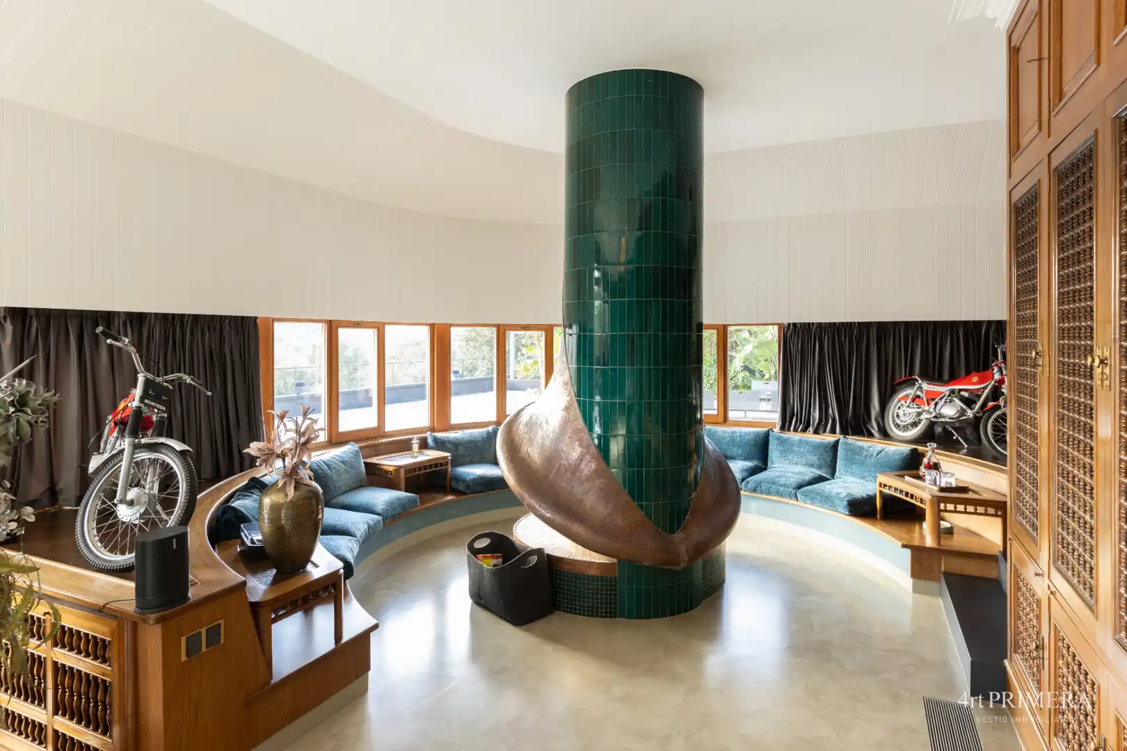 Living room of Houses for sale in Vallromanes  with Air Conditioner, Heating and Private garden