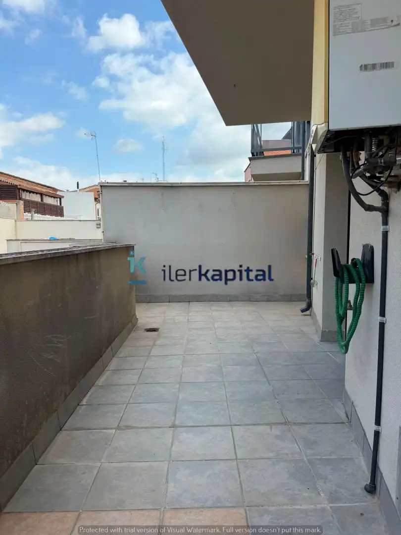 Terrace of Flat for rent in Rosselló  with Heating