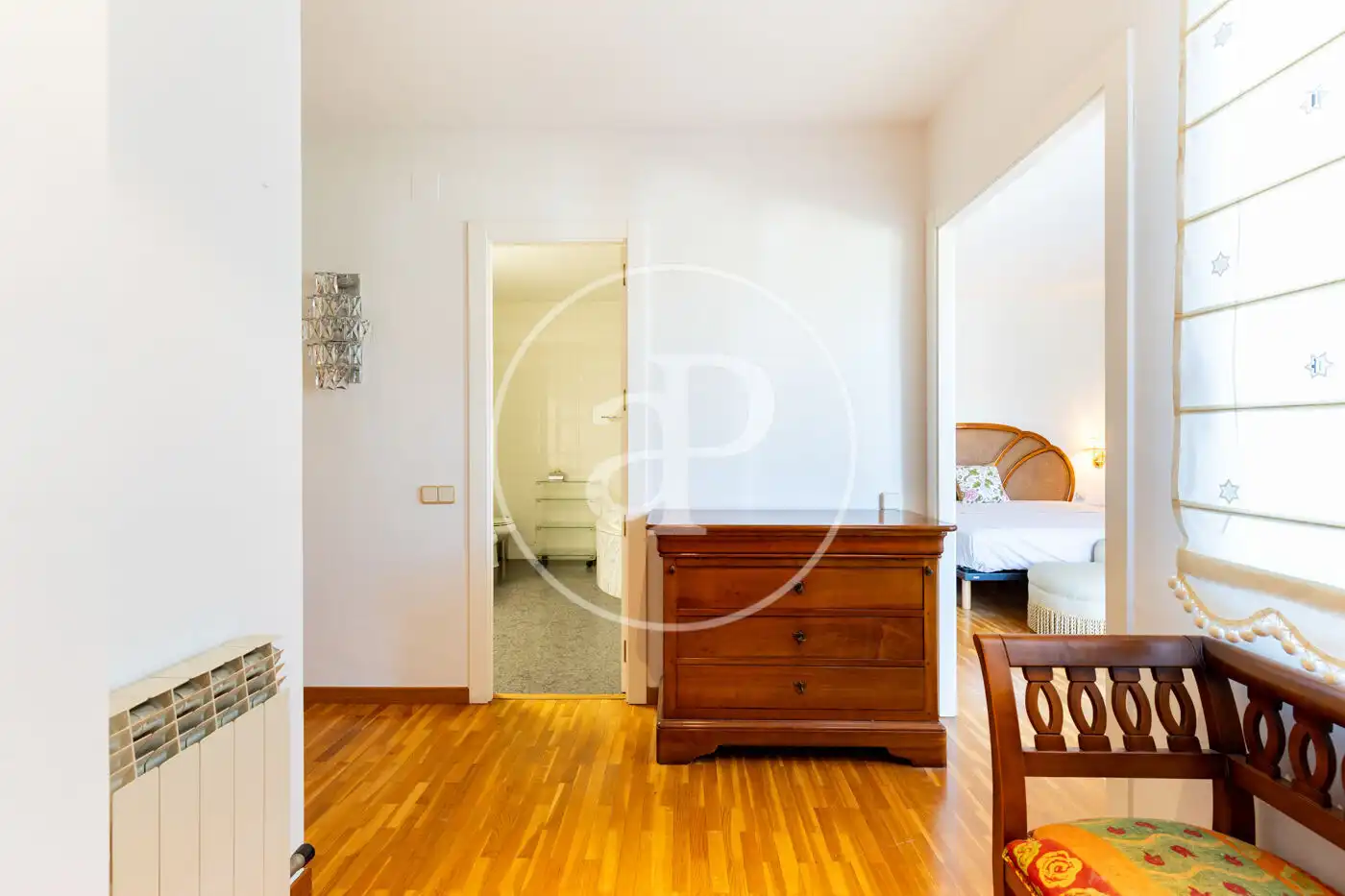 Bedroom of Detached homes for sale in Sant Cugat del Vallès  with Air Conditioner, Heating and Private garden