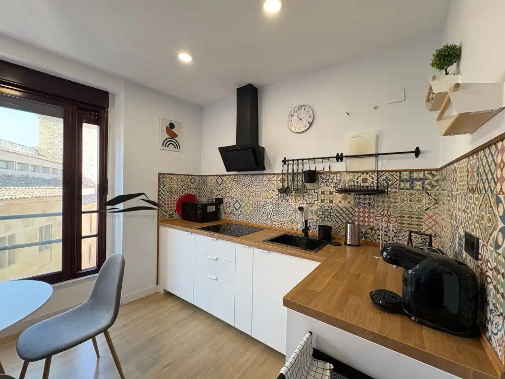 Kitchen of Duplexes for rent in Salamanca  with Air Conditioner, Heating and Furnished
