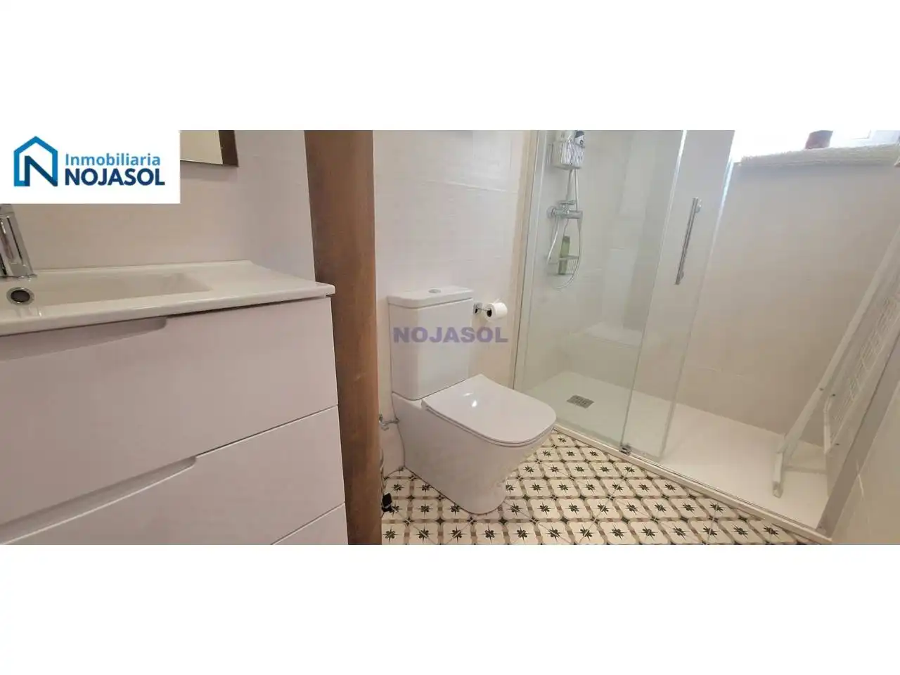 Baño de Apartamento de alquiler en Solórzano con Calefacción y Terraza