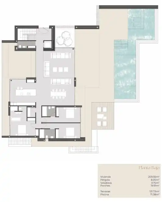 Chalet con piscina en venta en Pinar del Advocat - Cometa, imagen 15