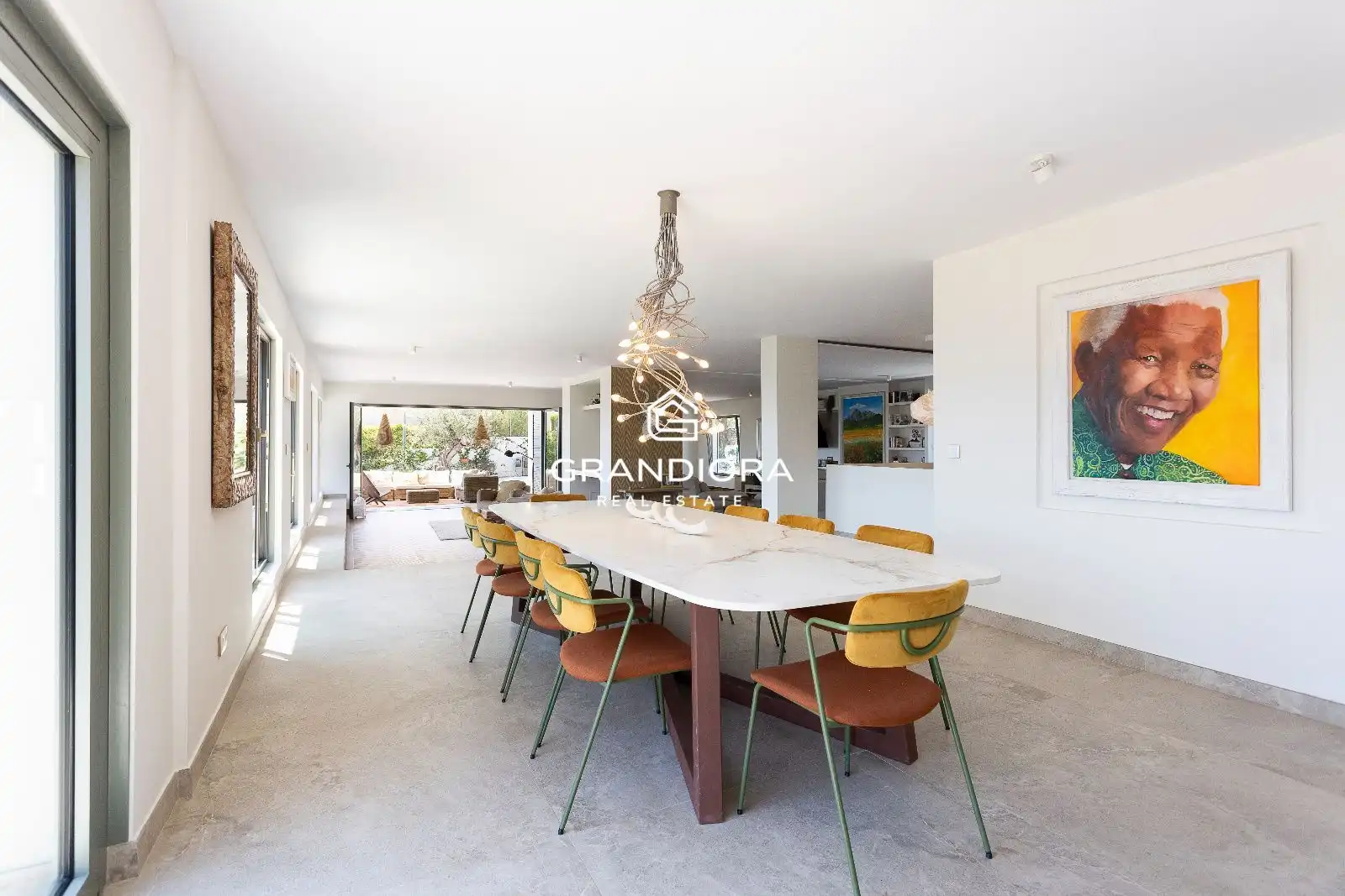 Dining room of Houses for rent in Cabrils  with Air Conditioner, Heating and Storage room