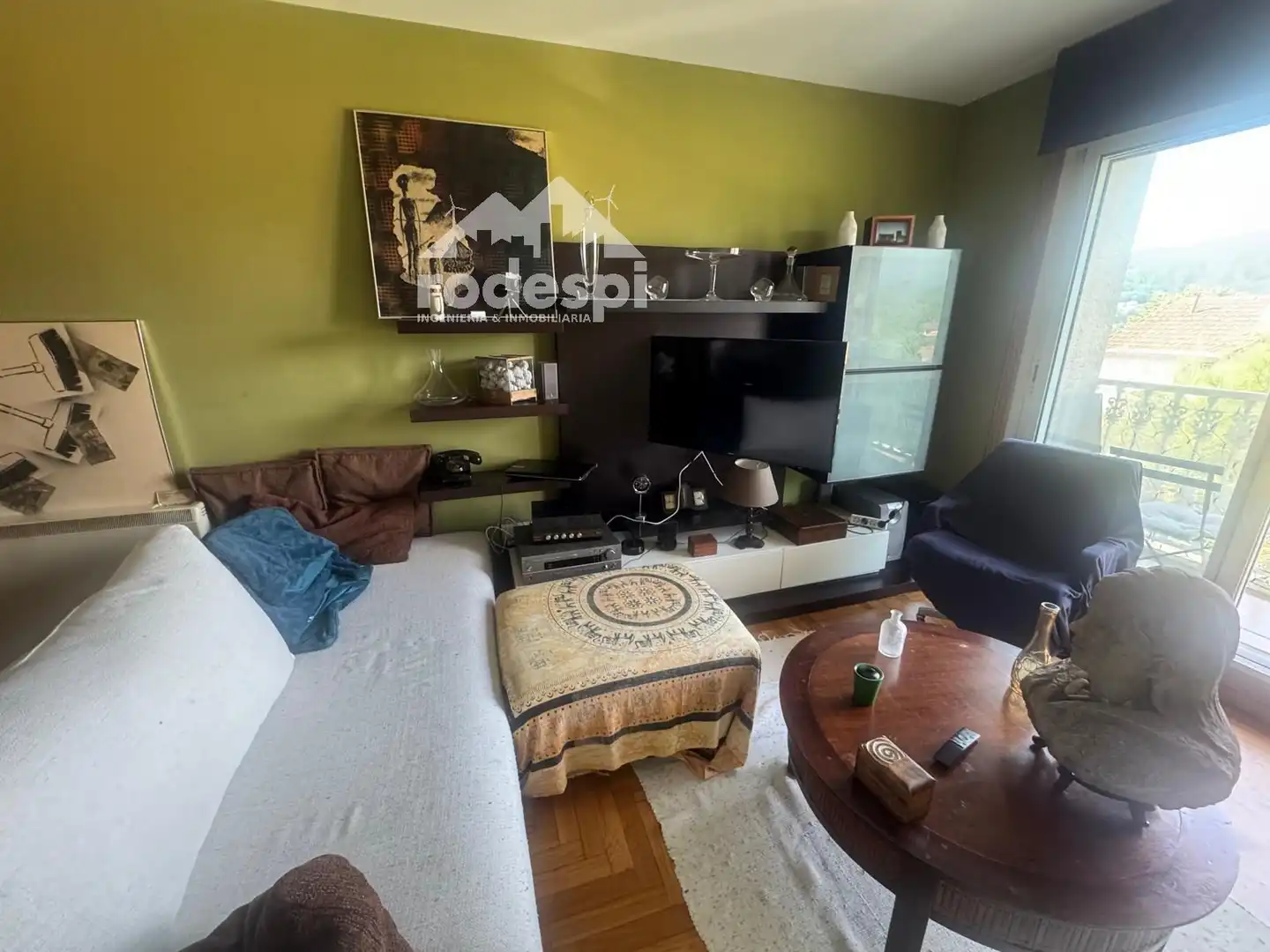 Wohnzimmer von Wohnung zum Verkauf in Mondariz mit Heizung, Terrasse und Abstellraum