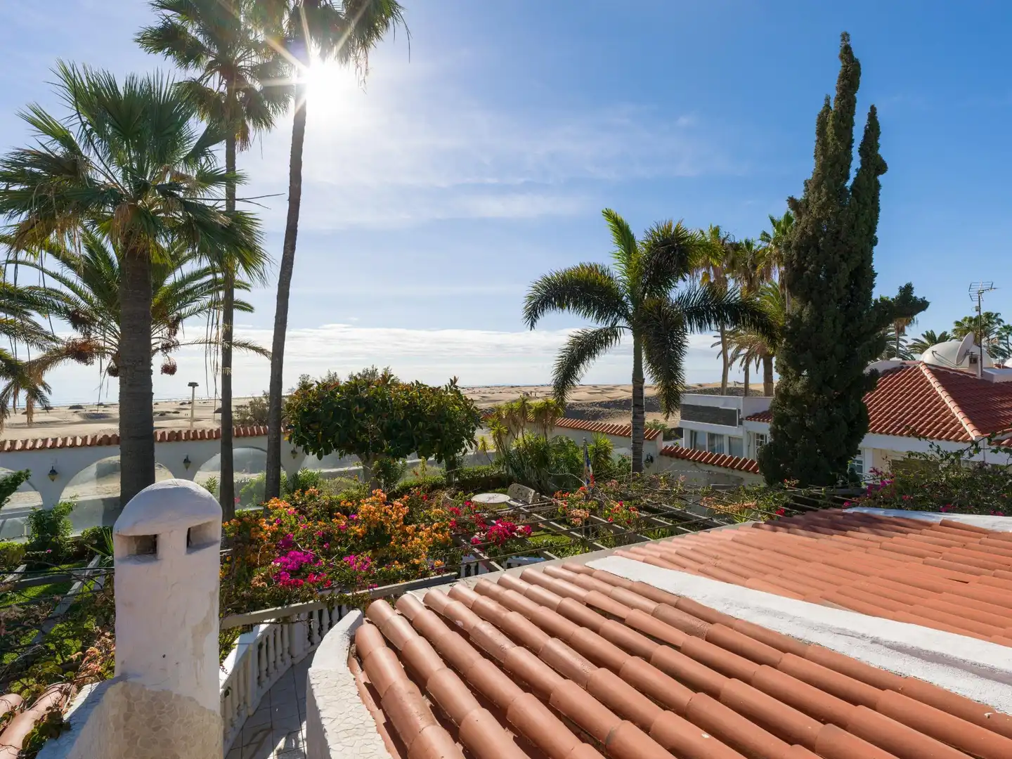 Terraza de Casa o chalet en venta en San Bartolomé de Tirajana con Aire acondicionado, Calefacción y Jardín privado