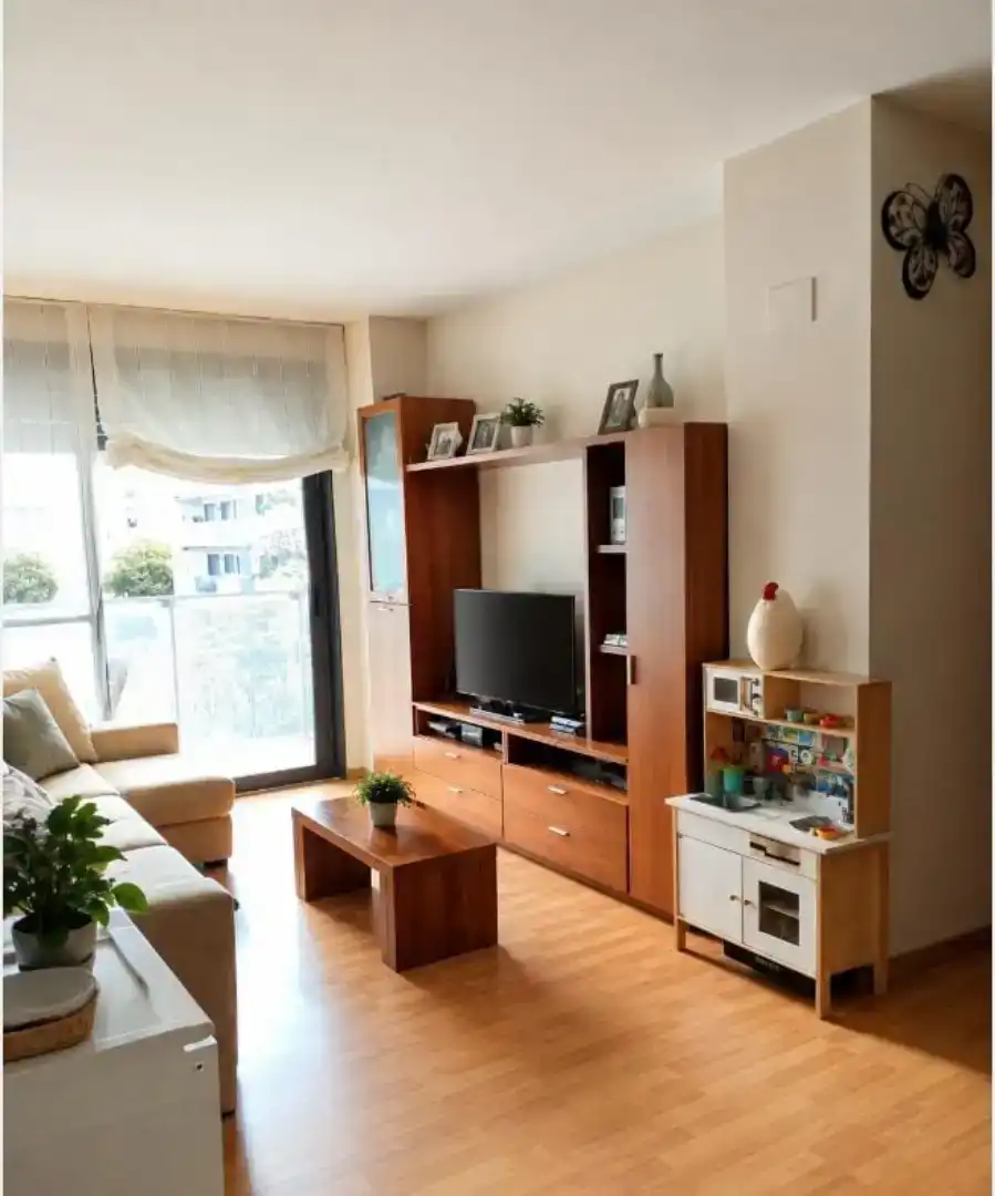 Living room of Flat for sale in Esplugues de Llobregat  with Air Conditioner and Terrace