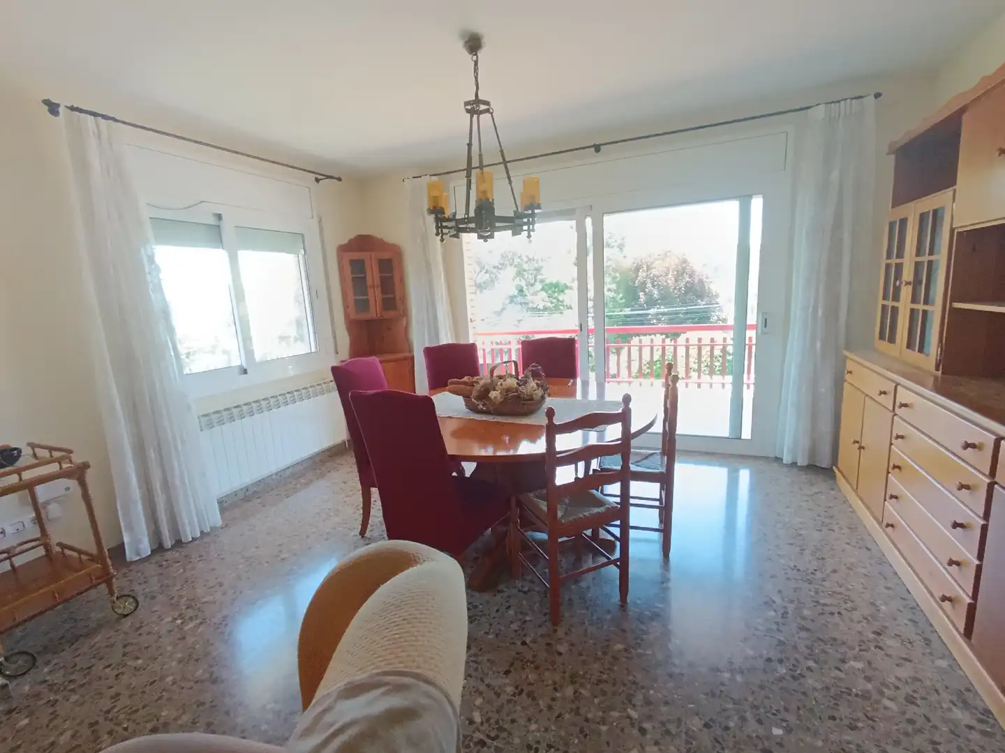 Menjador de Casa o xalet en venda en Caldes de Montbui amb Aire condicionat, Calefacció i Jardí privat