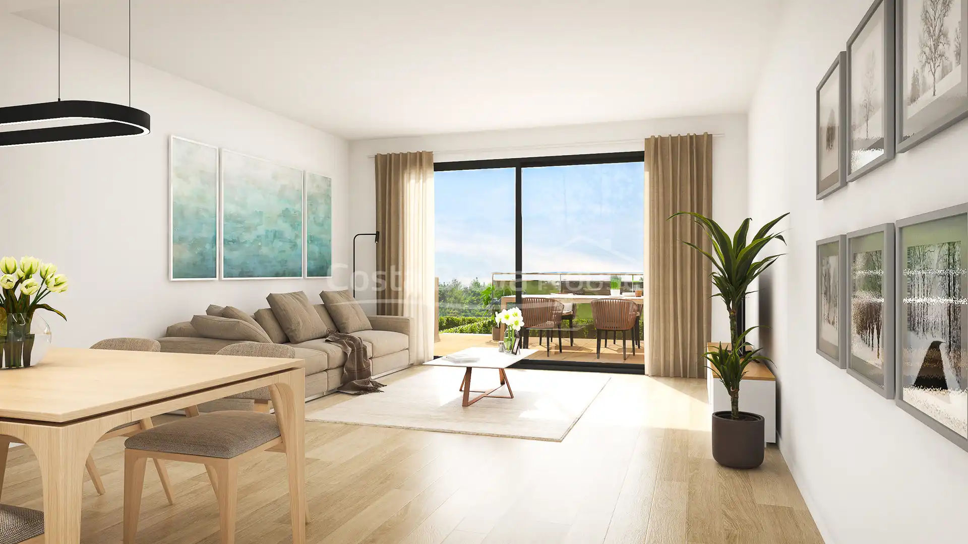 Appartement compact avec piscine à vendre à Carrer del Pirineu, imagen 3
