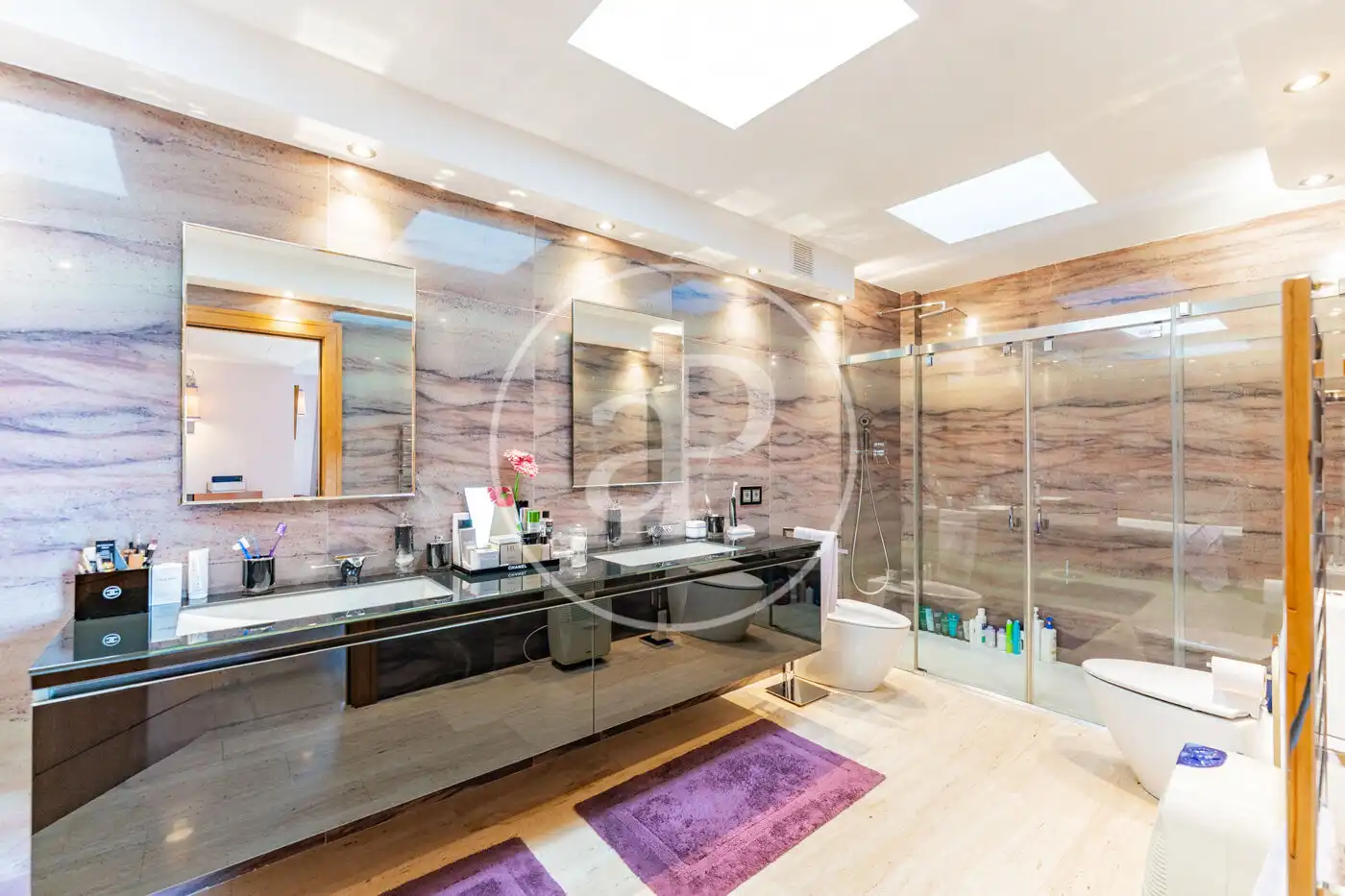Badezimmer von Dachboden zum Verkauf in Calvià mit Klimaanlage, Heizung und Terrasse