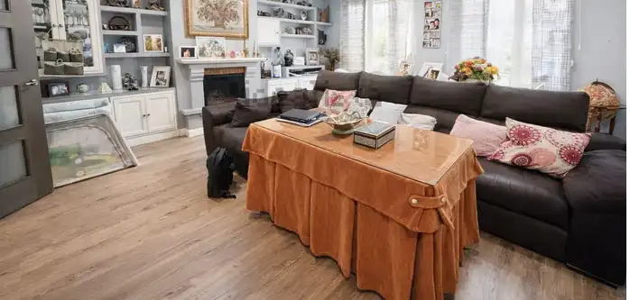 Living room of Detached homes for sale in Huelva  with Air Conditioner and Furnished