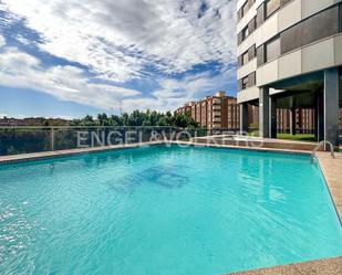 Swimming pool of Apartment to rent in  Valencia Capital  with Air Conditioner, Terrace and Swimming Pool