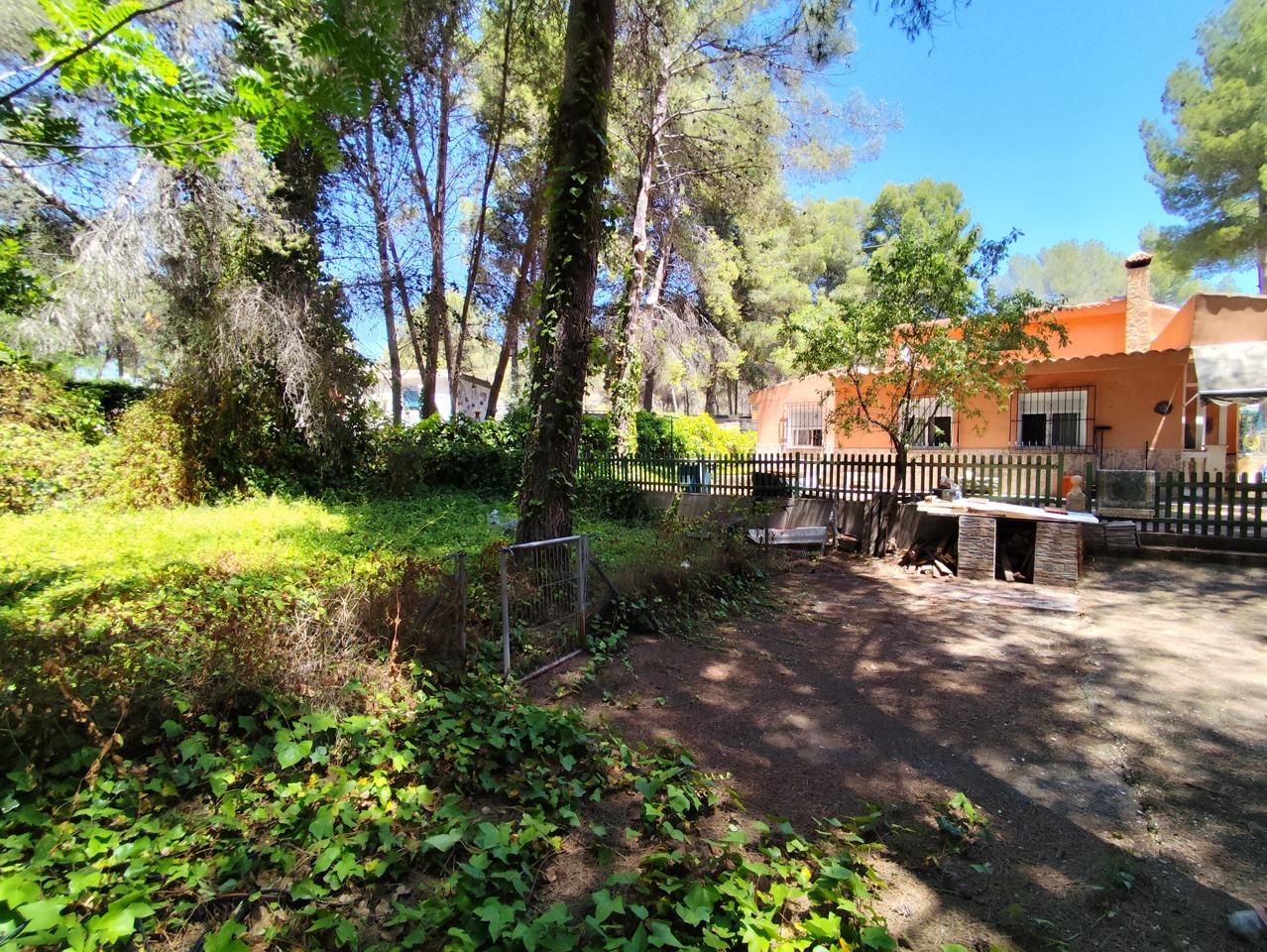 Vista exterior de Finca rústica en venta en Tibi con Piscina