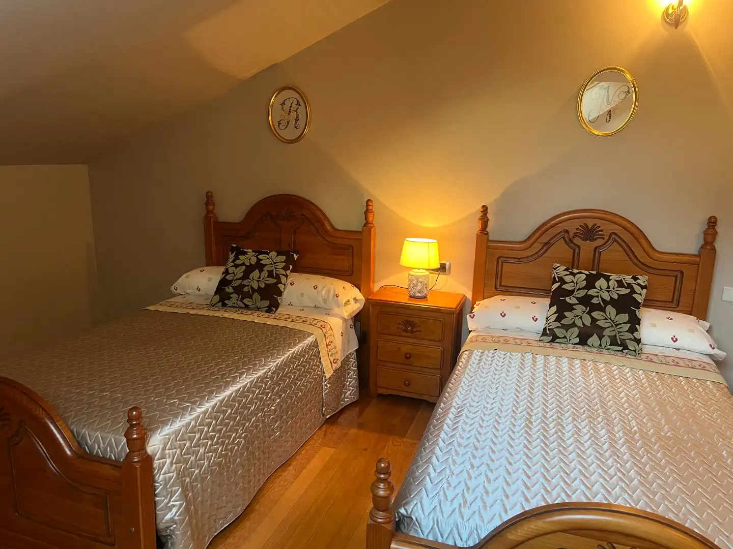 Bedroom of Duplexes for sale in Monforte de Lemos  with Heating, Private garden and Parquet flooring