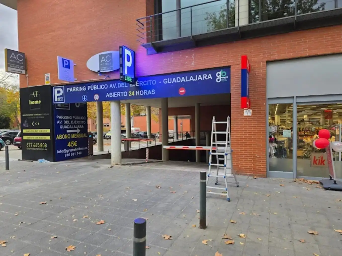 Parking de Garaje de alquiler en Guadalajara con Alarma