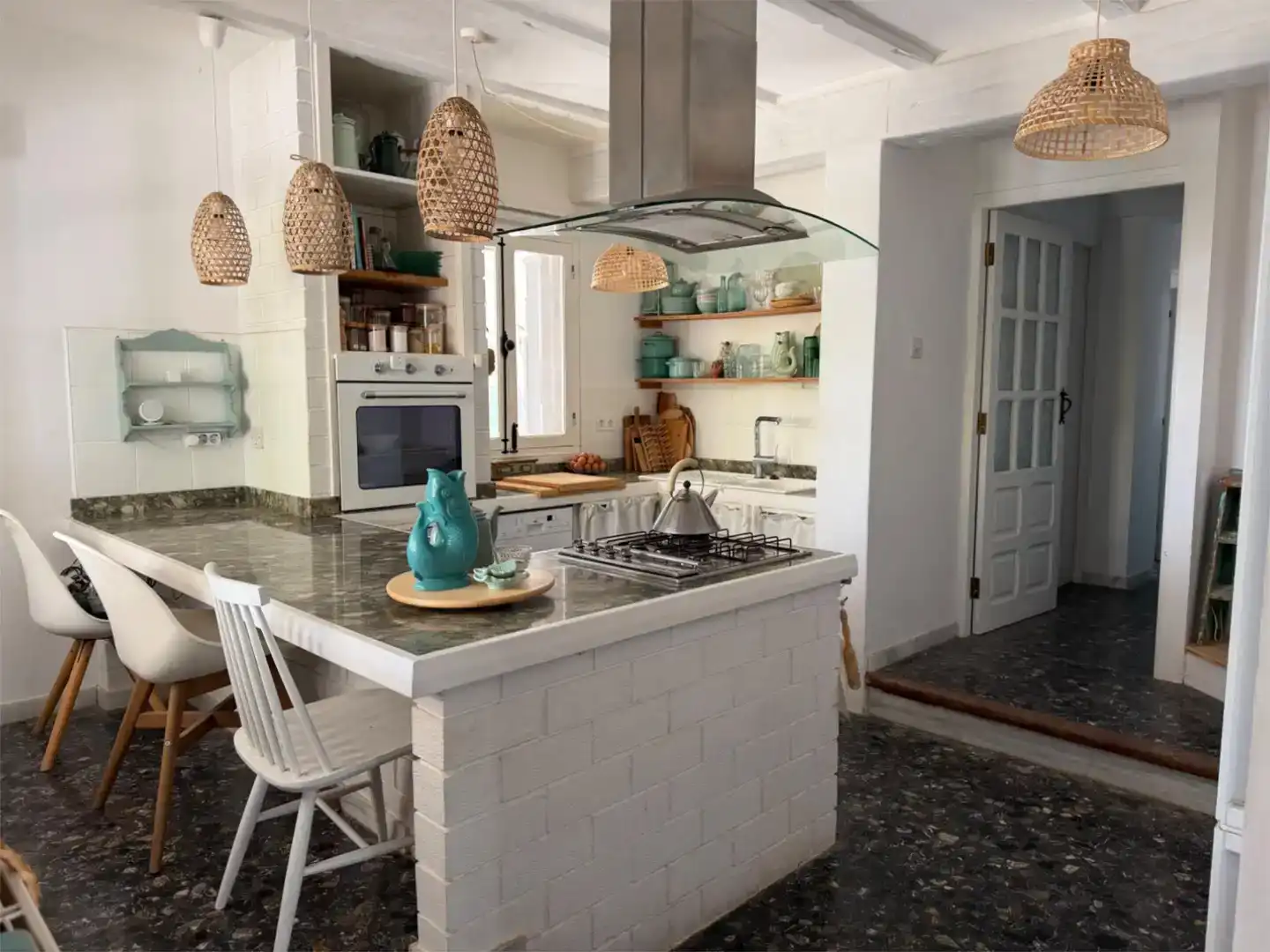 Cocina de Piso en venta en Murcia con Aire acondicionado, Jardín privado y Trastero