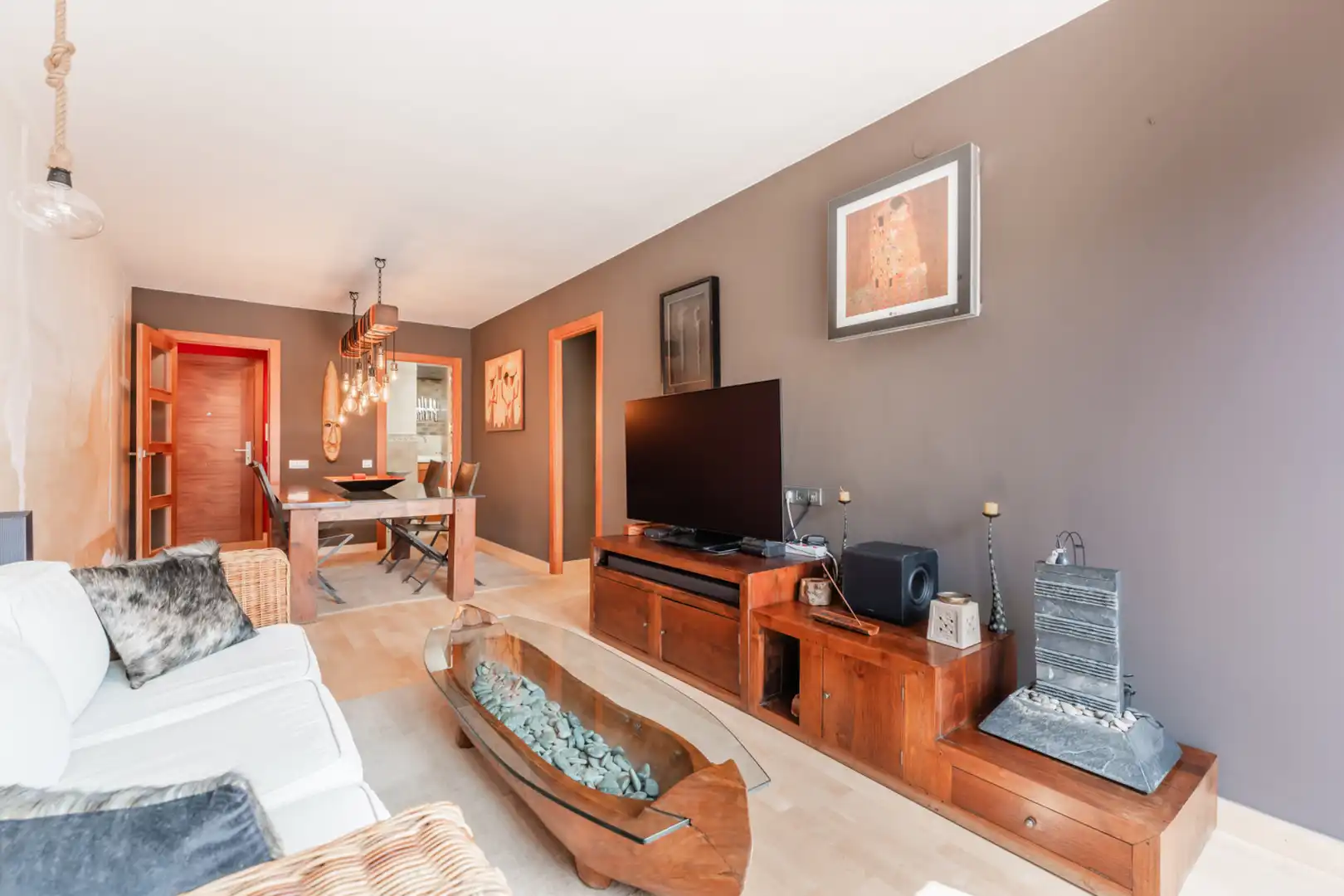Living room of Flat for sale in Mollet del Vallès  with Air Conditioner, Heating and Terrace