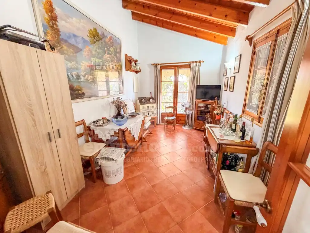 Sala d'estar de Finca rústica en venda en Ciutadella de Menorca amb Aire condicionat i Terrassa