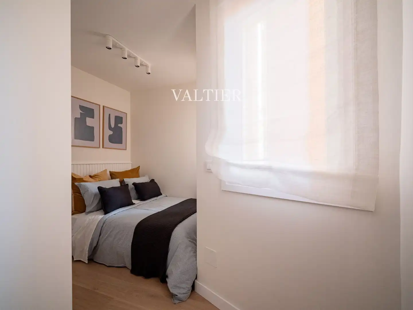 Bedroom of Flat for rent in Madrid  with Terrace and Furnished