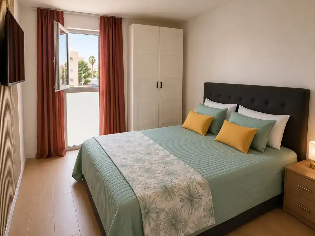 Bedroom of Flat for sale in El Ejido  with Balcony
