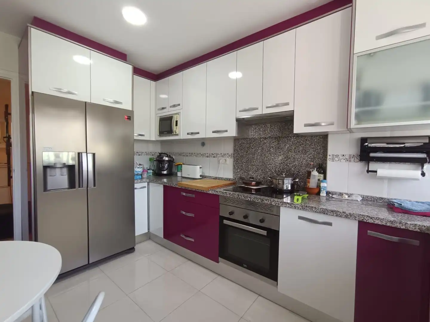 Kitchen of Flat for sale in Polop  with Storage room and Furnished