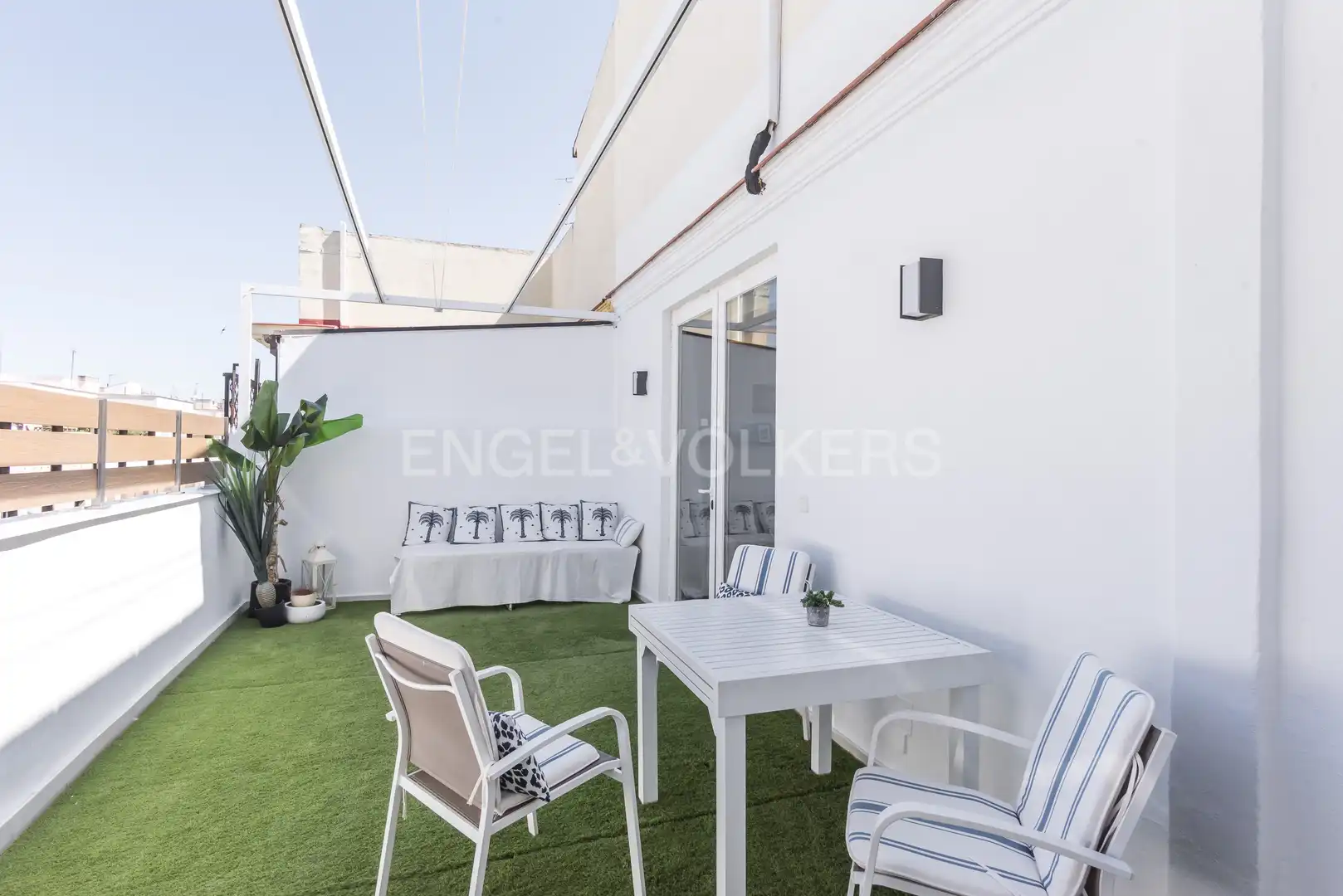 Terraza de Ático de alquiler en Madrid con Aire acondicionado, Calefacción y Terraza