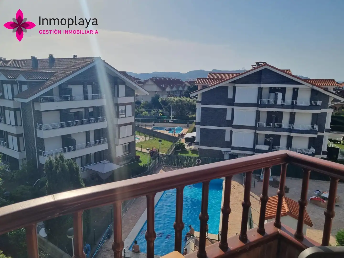 Swimming pool of Flat for sale in Noja  with Heating, Terrace and Furnished