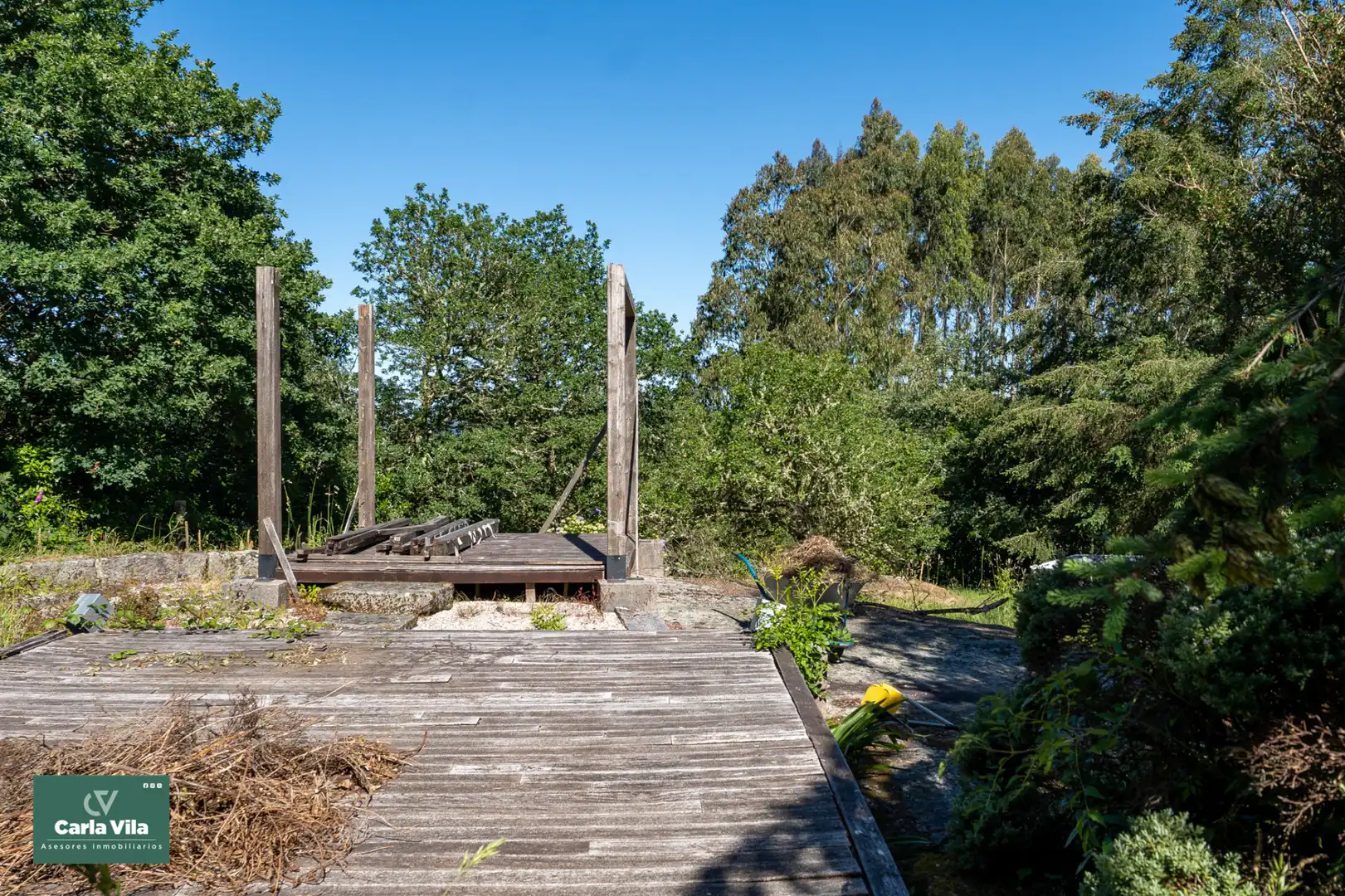 Garden of Country homes for sale in Guitiriz  with Heating, Private garden and Parquet flooring