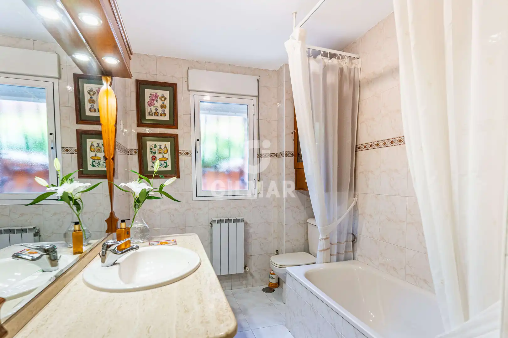 Bedroom of Houses for sale in Moraleja de Enmedio  with Heating, Private garden and Swimming Pool