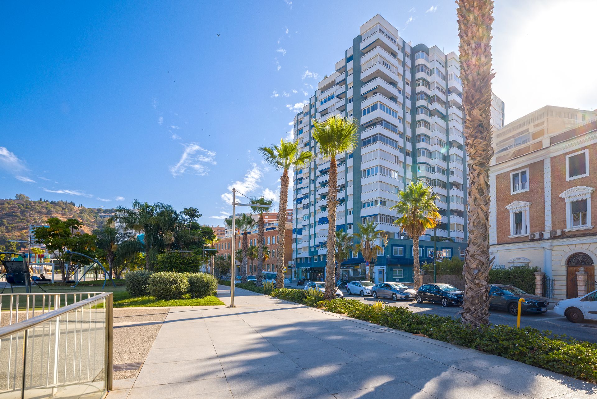 Vista exterior de Pis en venda en Málaga Capital amb Aire condicionat i Terrassa