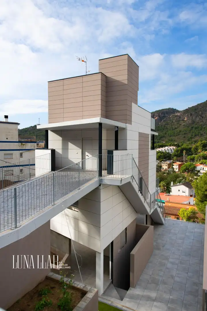 Exterior view of Houses for sale in Castelldefels