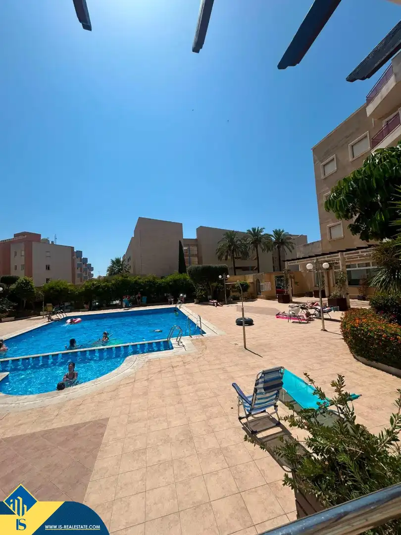 Swimming pool of Flat for sale in Orihuela  with Terrace, Furnished and Oven