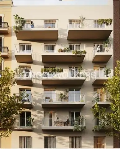 Vista exterior de Piso en venta en Barcelona con Aire acondicionado, Calefacción y Parquet