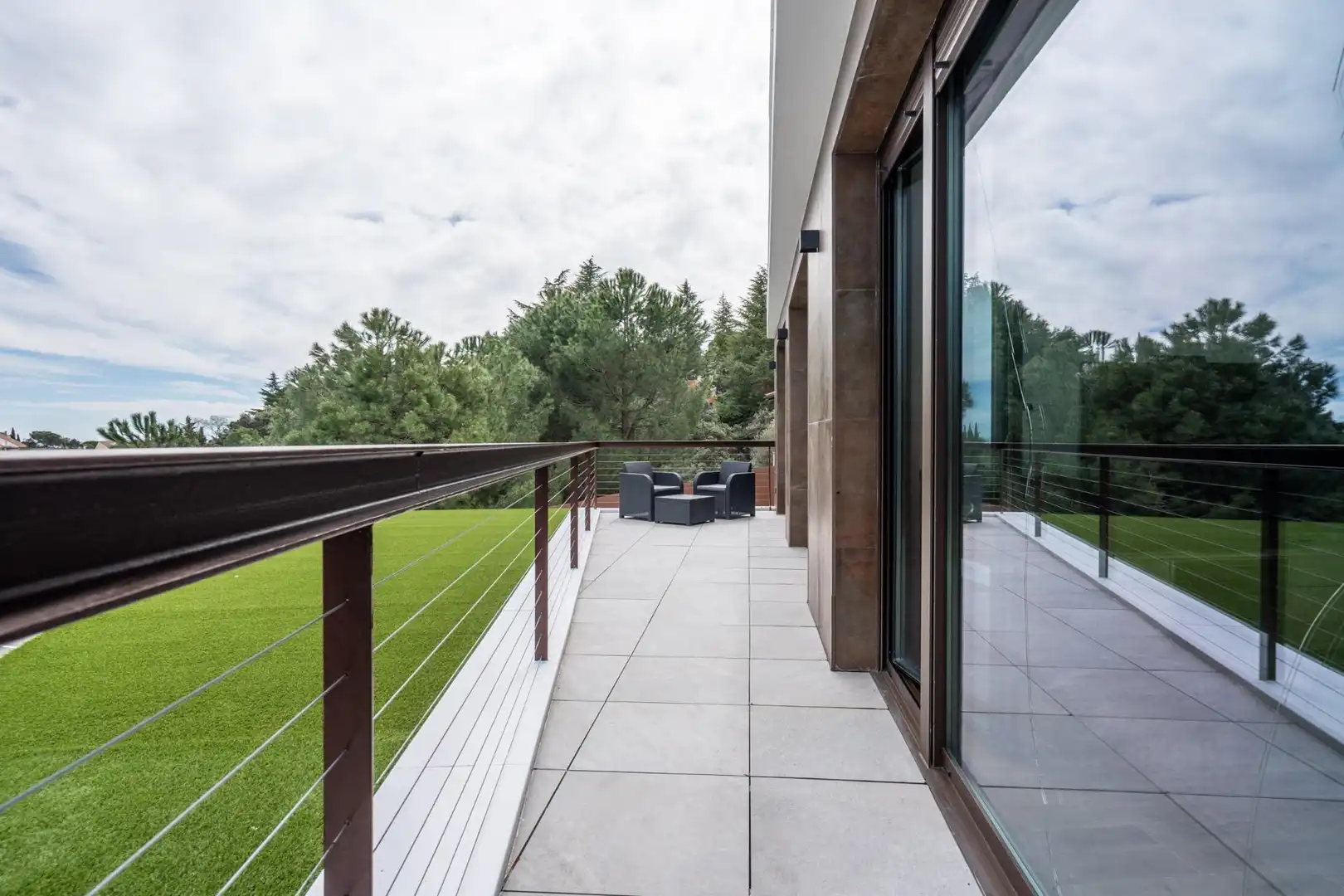 Terrassa de Casa o xalet en venda en Torrelodones amb Aire condicionat, Calefacció i Jardí privat