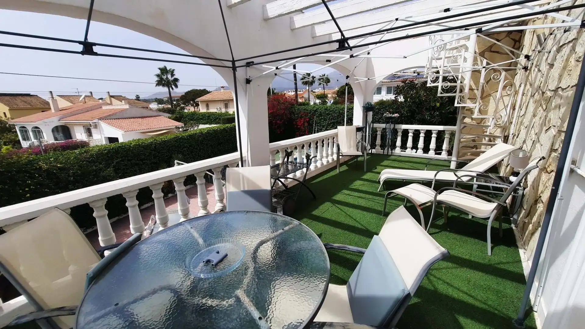 Terrace of Houses for sale in L'Alfàs del Pi  with Air Conditioner, Heating and Terrace