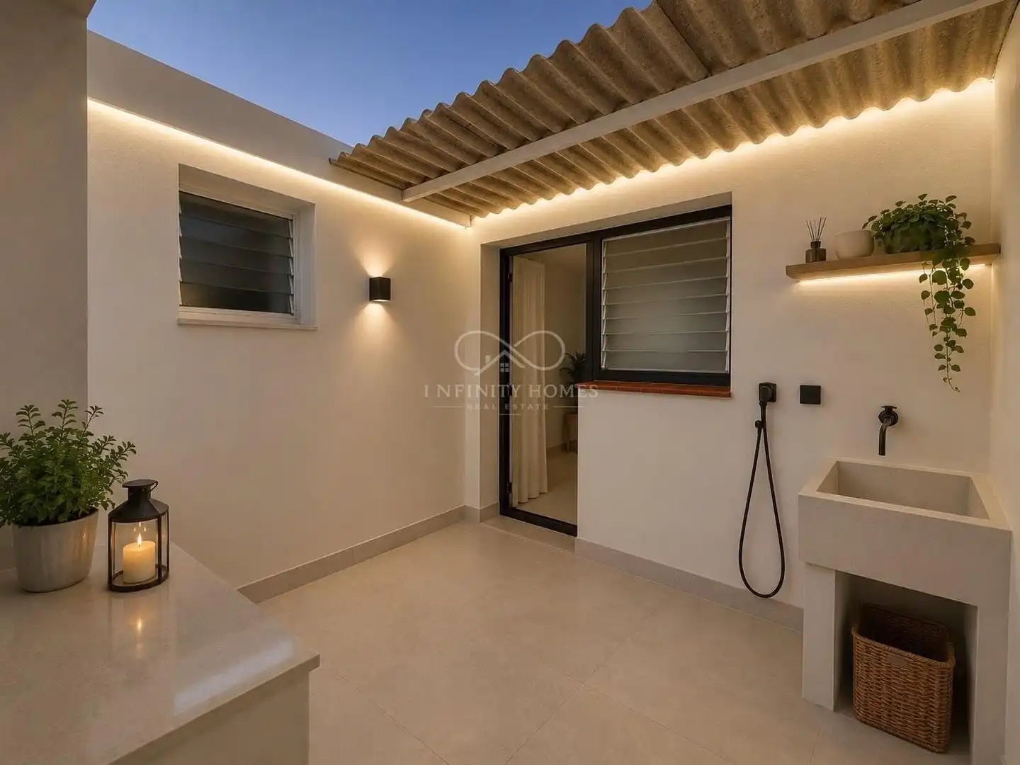Terrasse von Haus oder Chalet zum Verkauf in Es Castell