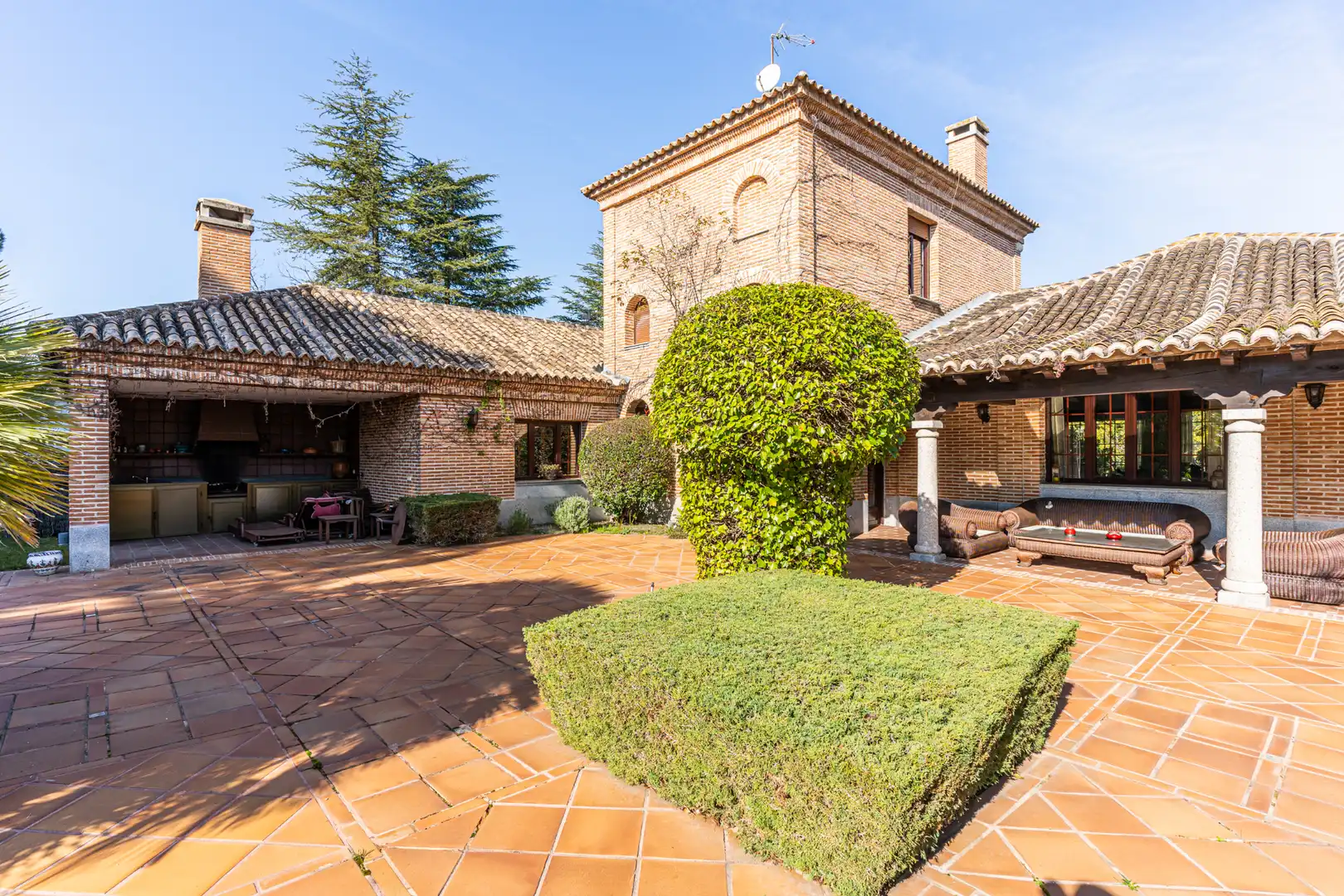 Jardín de Casa o chalet en venta en Las Rozas de Madrid con Aire acondicionado, Calefacción y Jardín privado