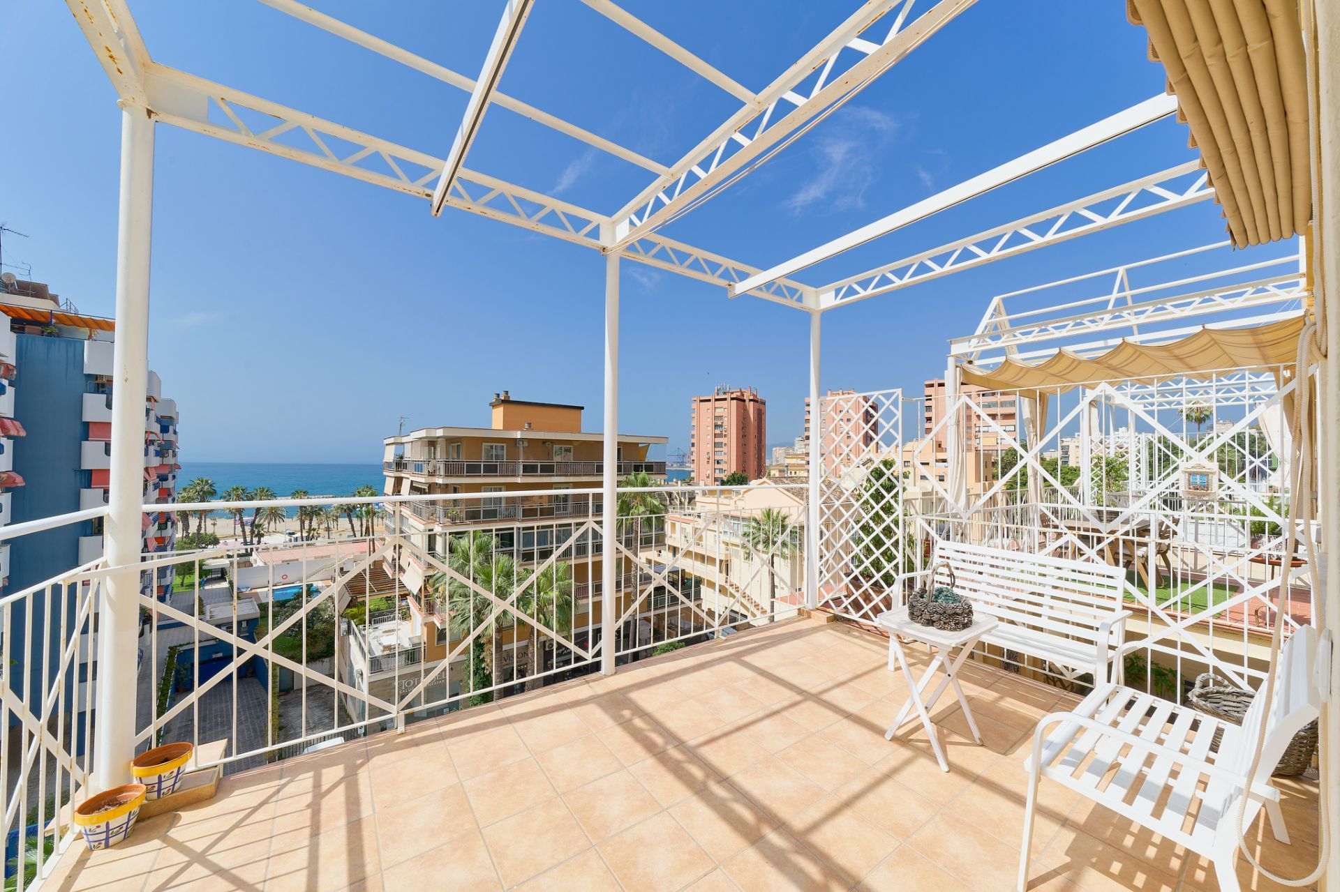 Terrace of Flat for sale in Málaga Capital  with Air Conditioner, Heating and Terrace
