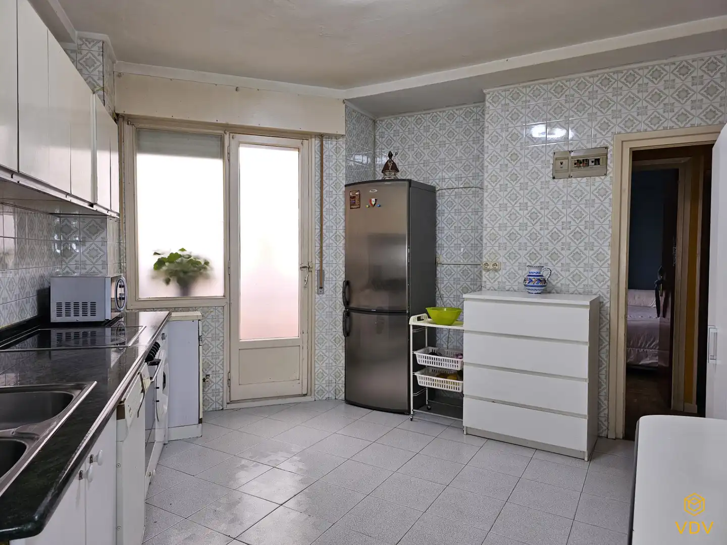 Kitchen of Flat for sale in  Pamplona / Iruña  with Heating, Parquet flooring and Terrace