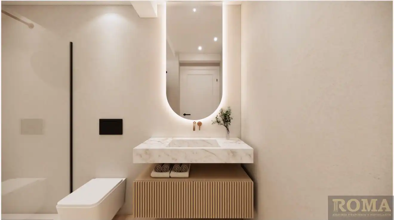 Badezimmer von Wohnung zum Verkauf in Salamanca mit Heizung, Möbliert und Balkon