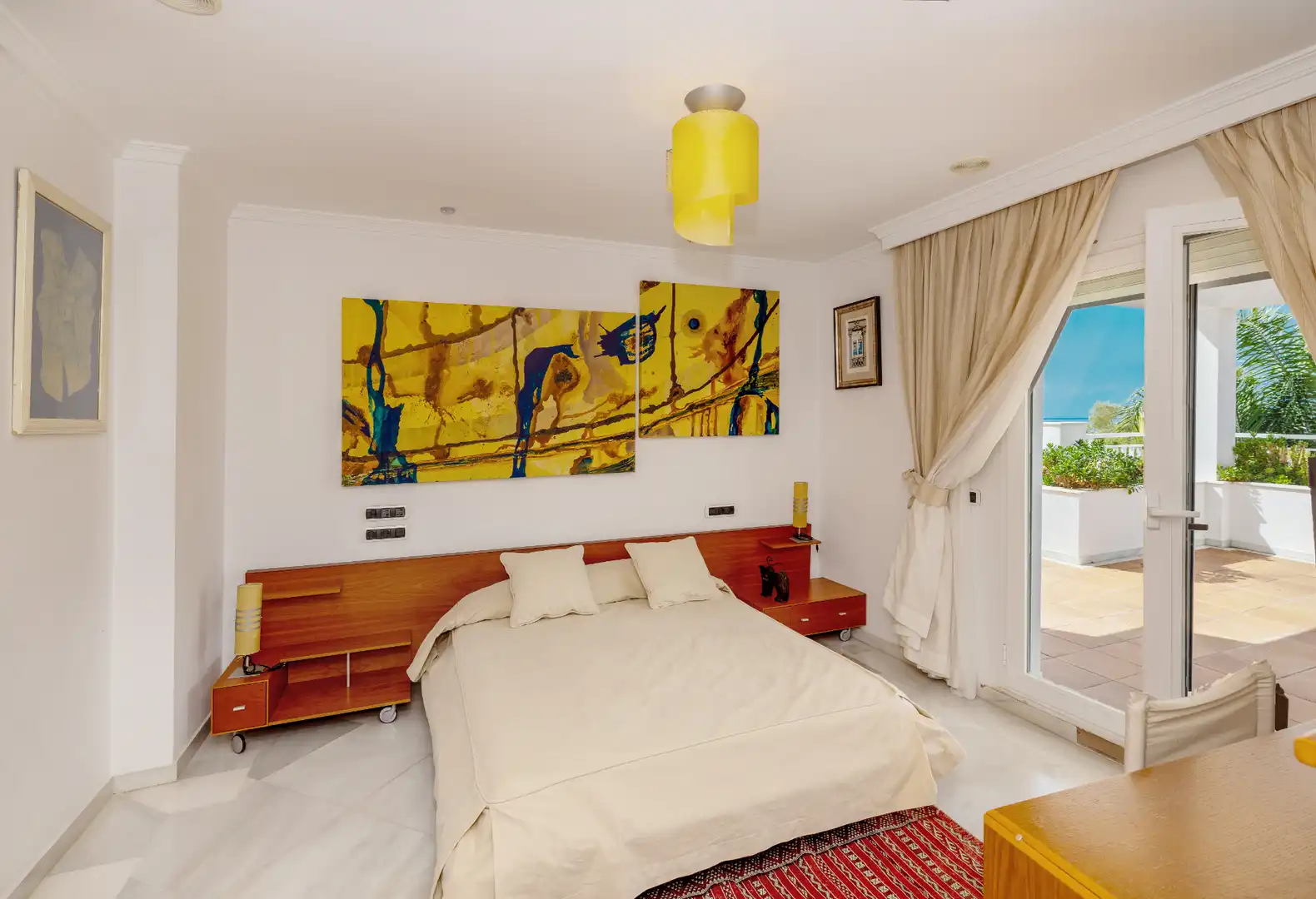 Habitación de Casa adosada en venta en Málaga con Aire acondicionado, Calefacción y Jardín privado